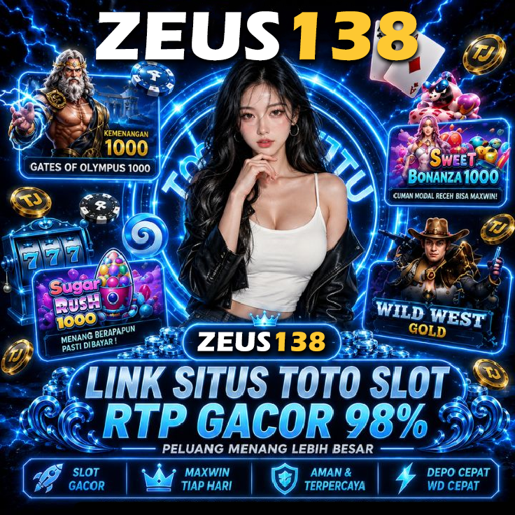 Banner ZEUS138 Neon Number Dashboard